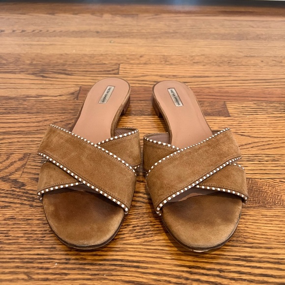 Tabitha Simmons Slide Sandals - Picture 1 of 4
